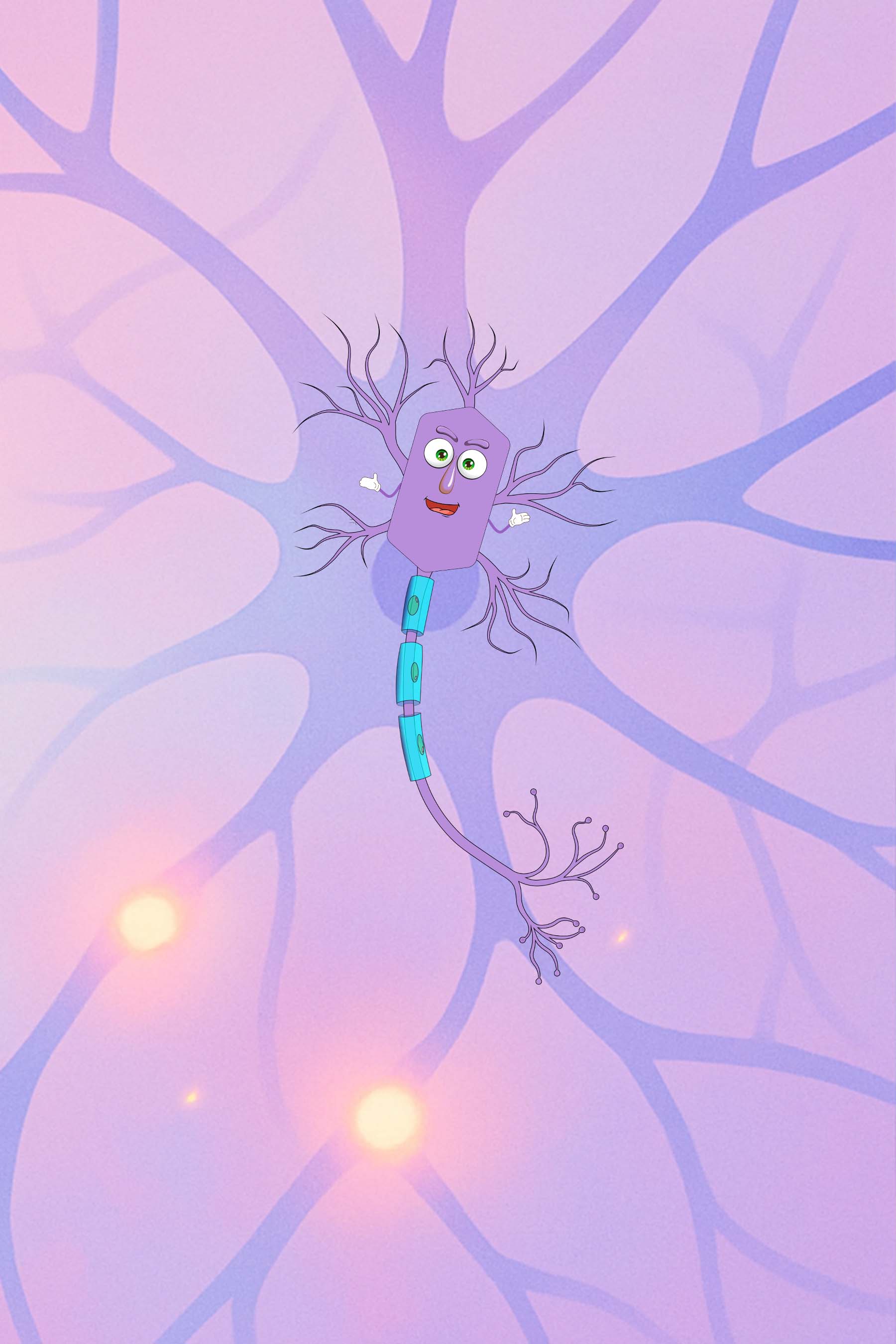 Nori the Neuron Character